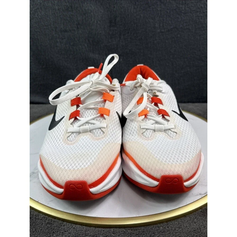 Nike Infinity Flow Womens Size 7 Wht Picante Red Athletic Running Shoes Sneaker